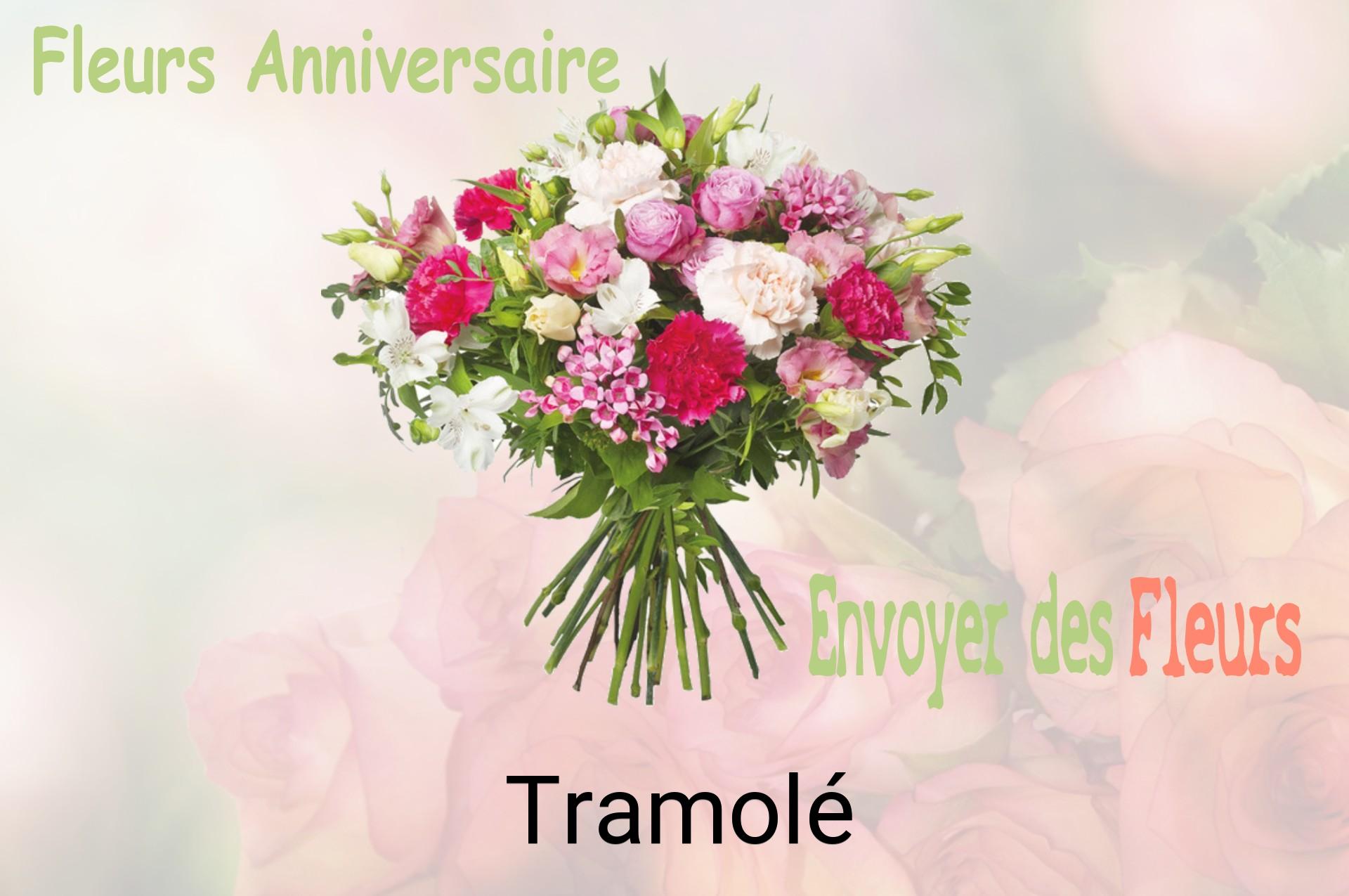 Bouquet de fleurs d’anniversaire livré à Tramolé