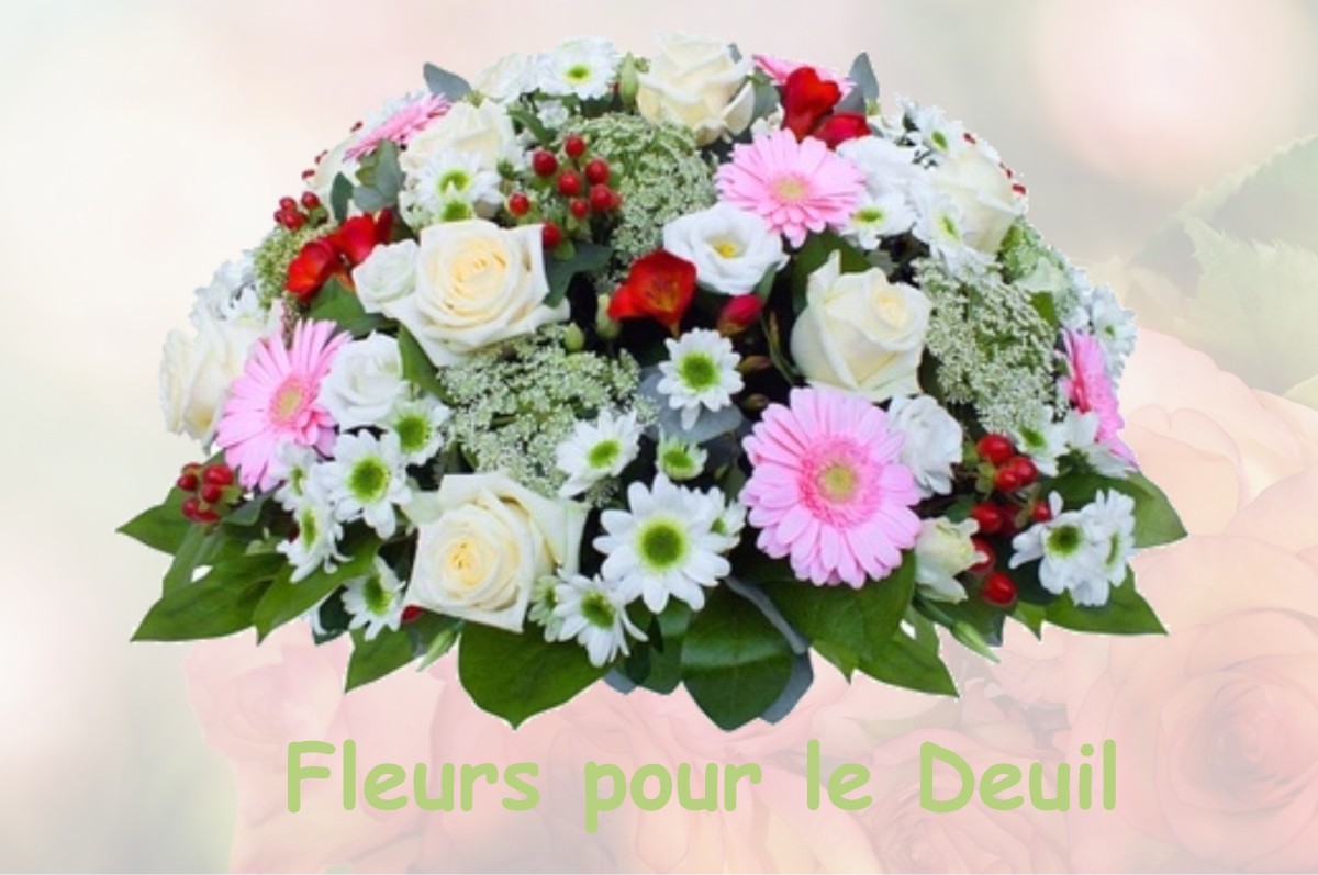 fleurs deuil TRAMOLE